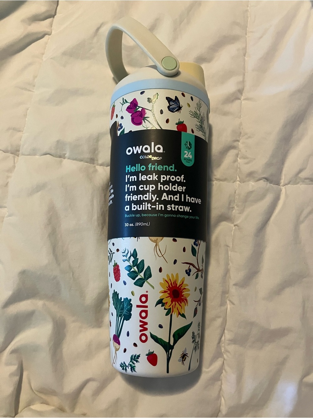 Owala 30oz FreeSip Sway- Mother Nature With Blemish